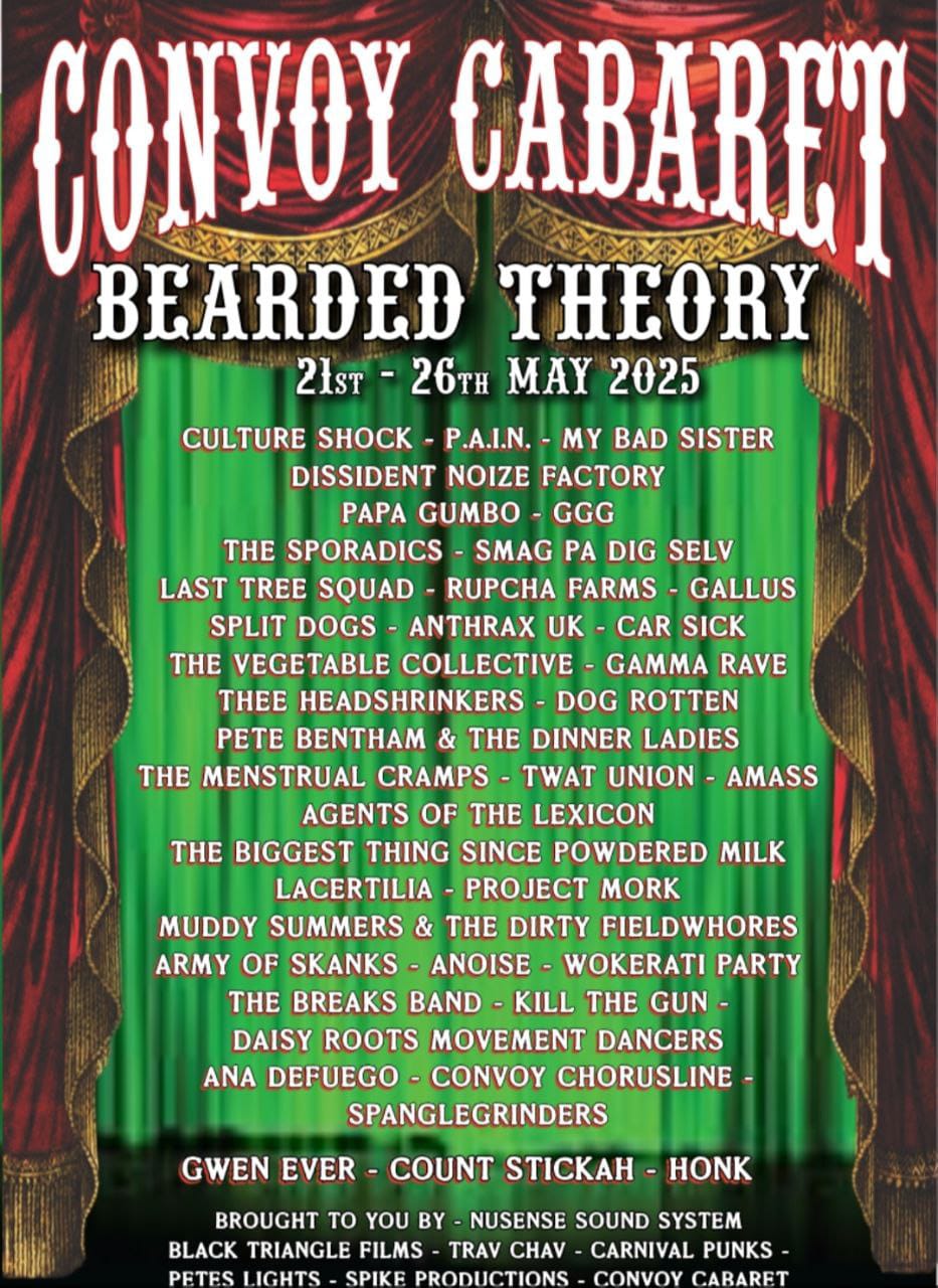 Flyer for ConvoyCabaret